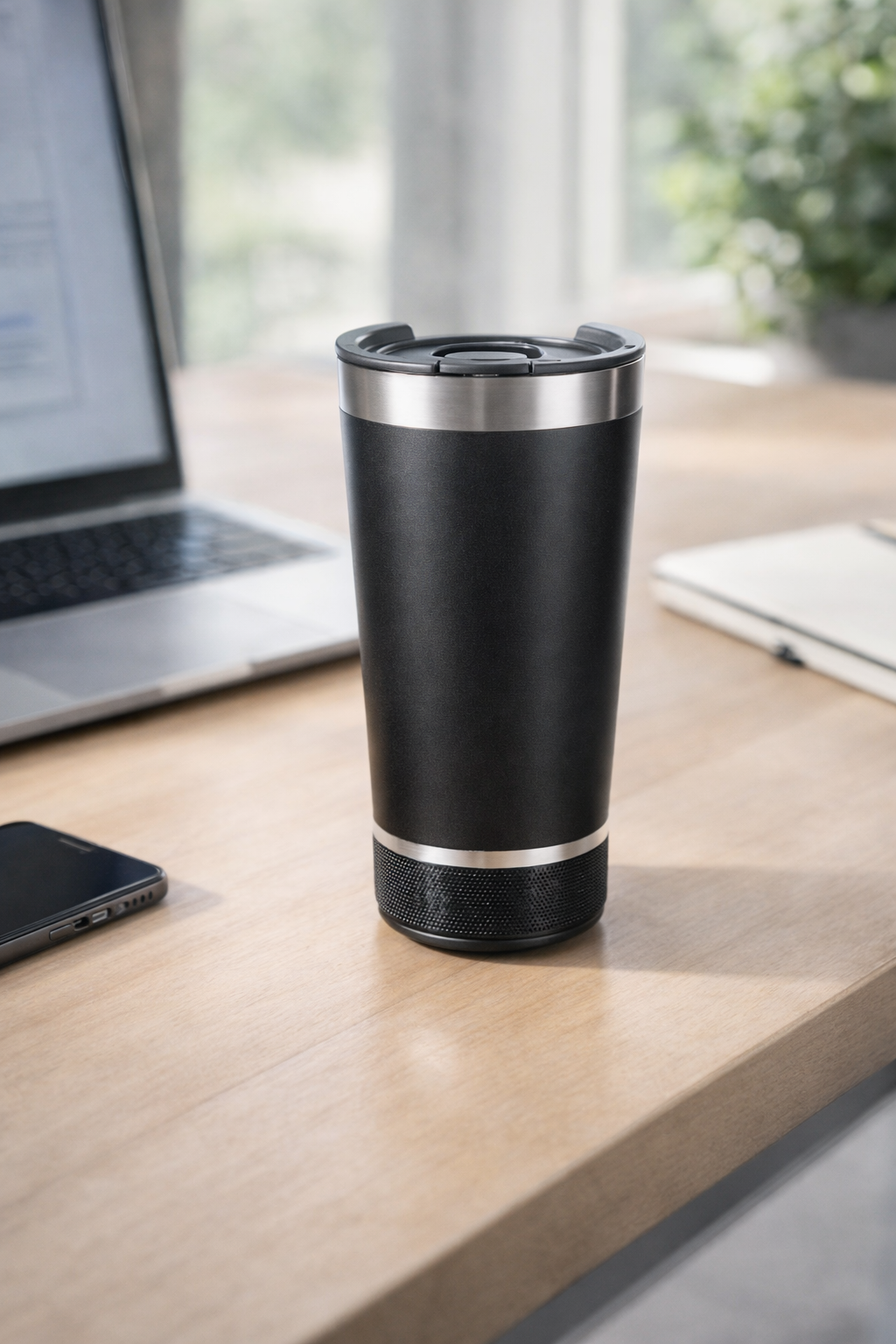 Vaso con Bocina Bluetooth