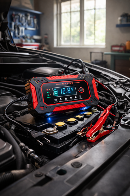 Cargador Inteligente de Batería 12V