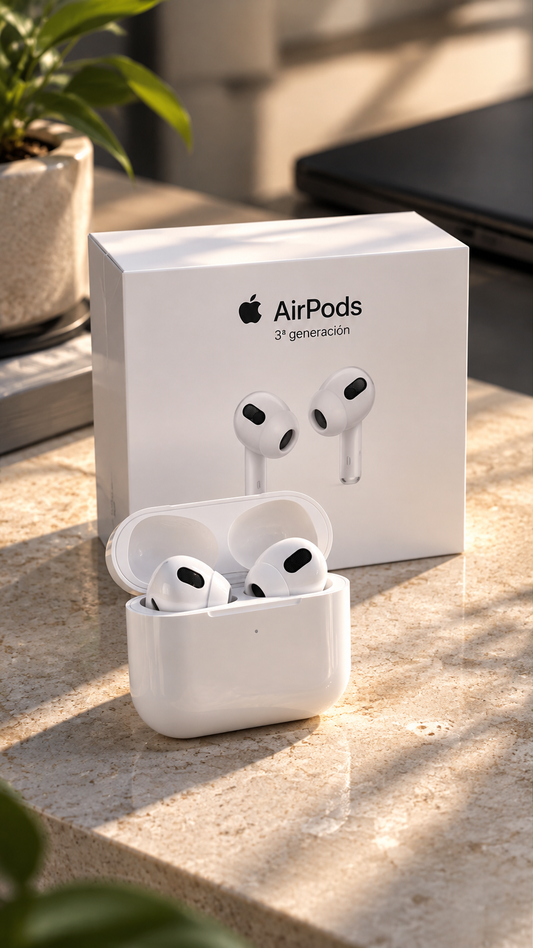 Apple AirPods 3 – Audífonos Inalámbricos Bluetooth | Sonido Premium