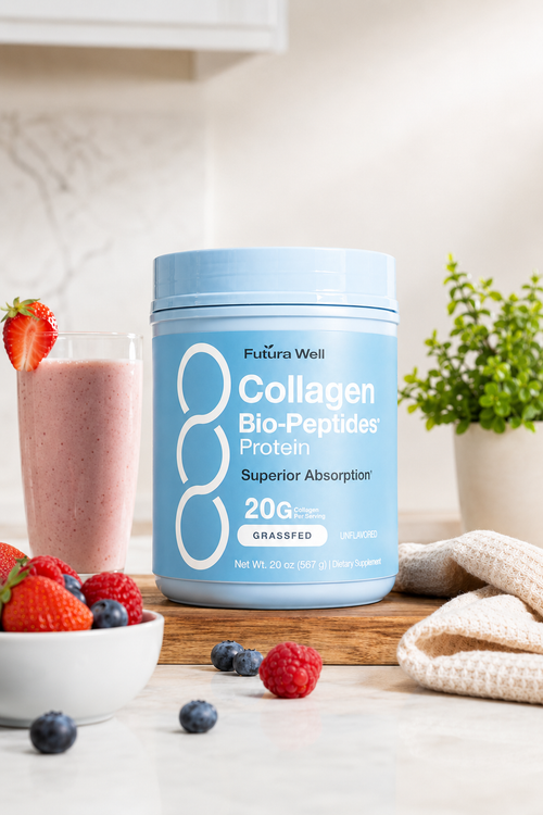 Colágeno Hidrolizado en Polvo Future Well (Collagen Peptides) USA